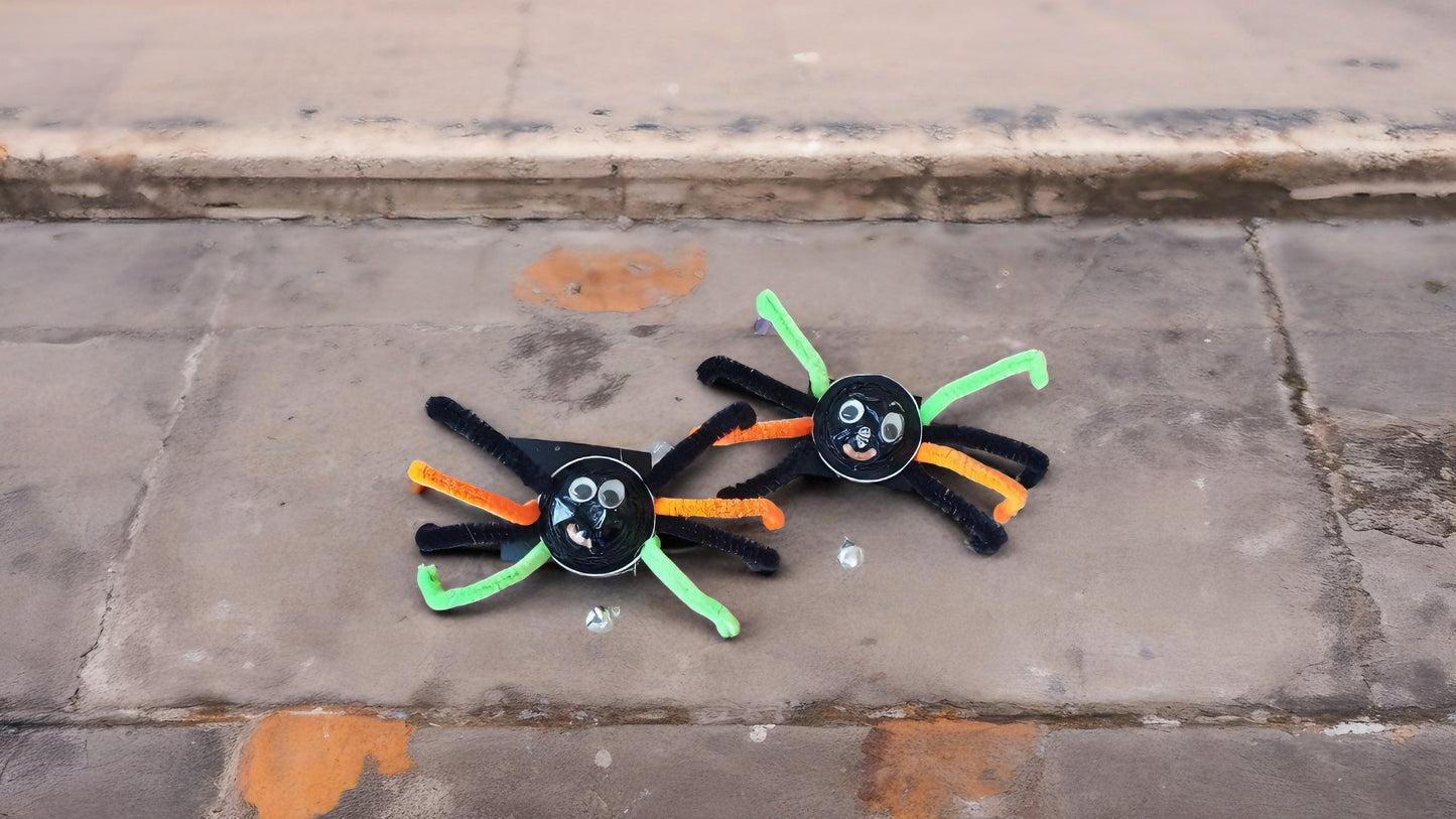 *** Brosa Spider Cling Cling Halloween kids
