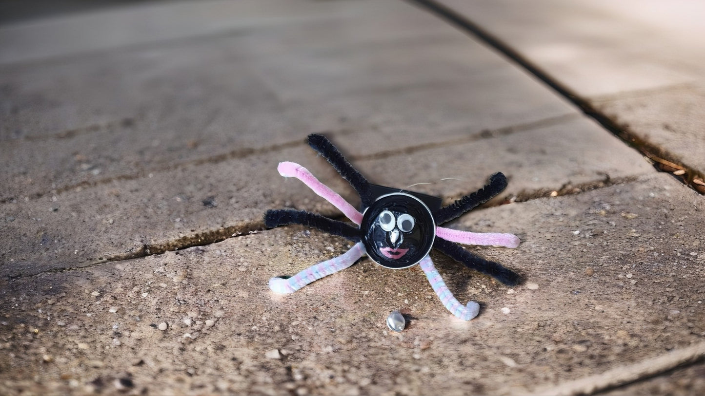 *** Brosa Spider Cling Cling Halloween kids