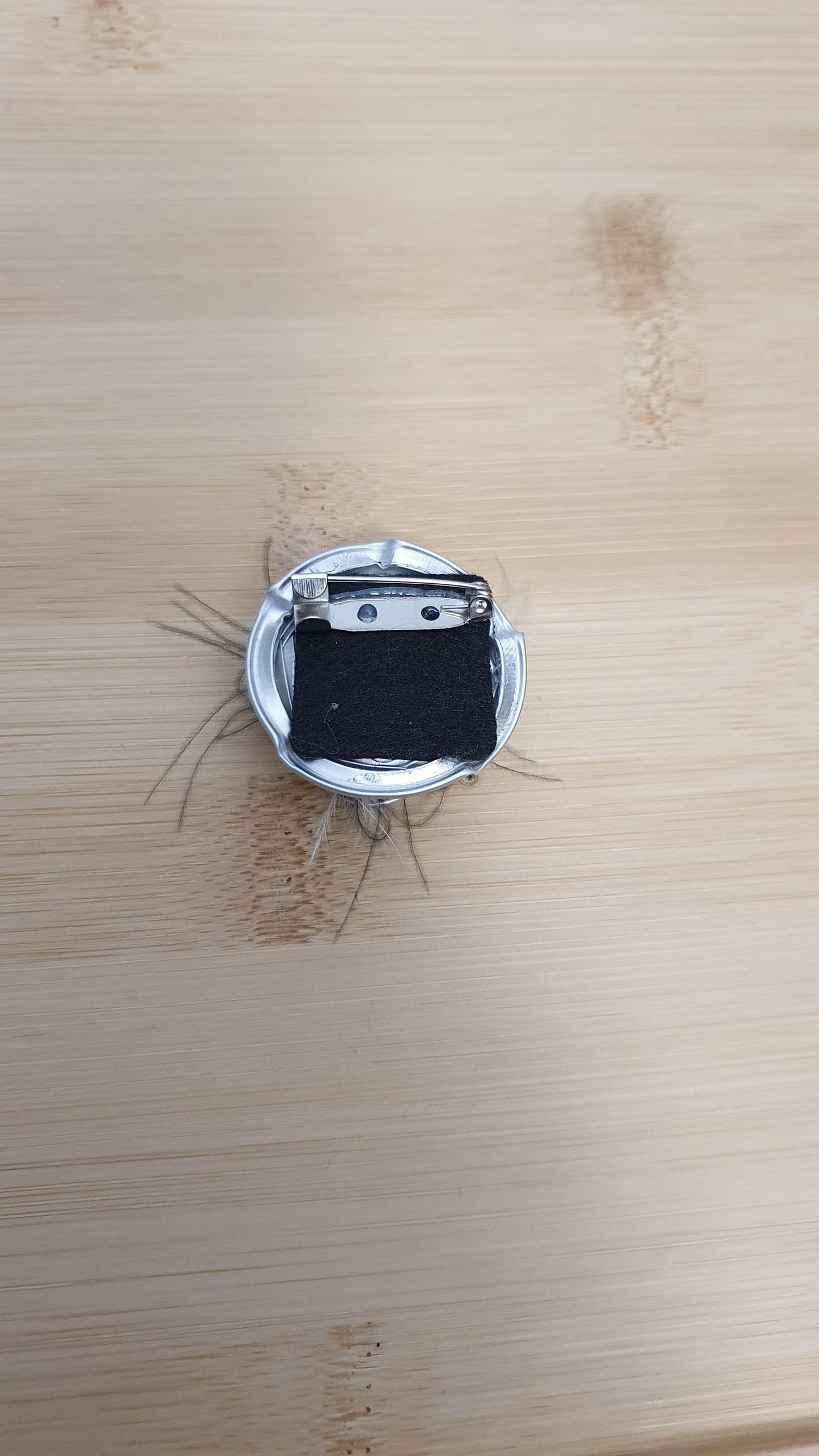 ** Brosa cuib pasăre din capsule de cafea reutilizate